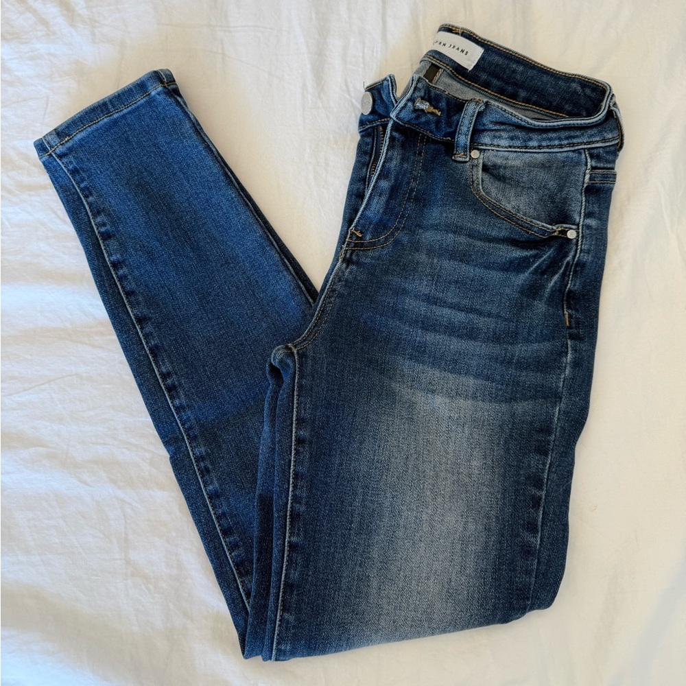 Risen Dark Blue Skinny Jeans